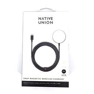 Native Union Snap Magnetic Wireless Charger – Dark Gray